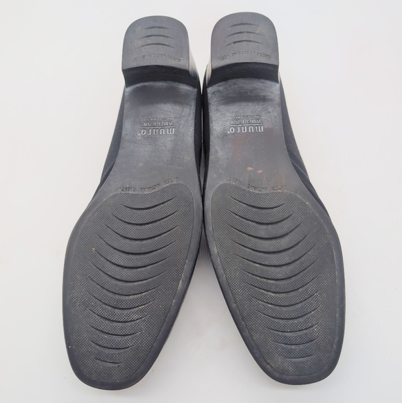Munro Julia Sz 10 Black Women's Heels - Picture 6 of 7